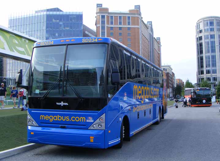 Coach USA Megabus Van Hool C2045E SD34